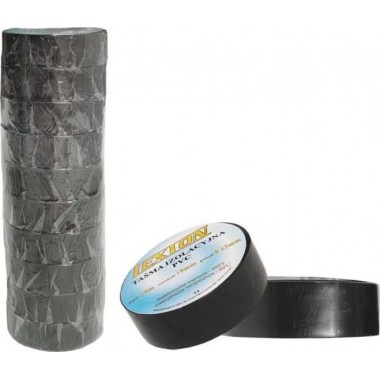 Лента изоляционная ПВХ Lexton черная 10м/19мм оптом