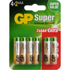 GP Super LR03/24A 6BP (4+2)