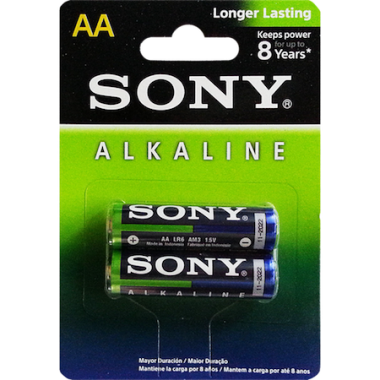 SONY Alkaline LR6 2BP, 2 шт. оптом SONY Alkaline LR6 2BP, 2 шт. оптом