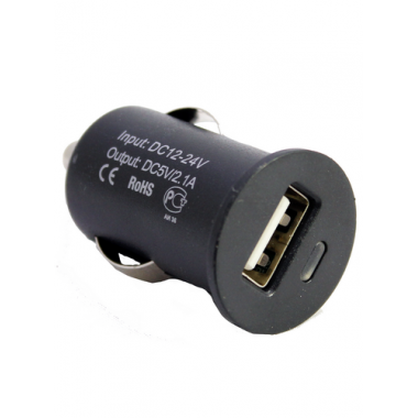 USB-A адаптер ( гнездо 2.1 А) в Авто 12 - 24 В прикуриватель, черный, с индикатором APP-426 оптом USB-A адаптер ( гнездо 2.1 А) в Авто 12 - 24 В прикуриватель, черный, с индикатором APP-426 оптом