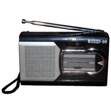 Радиоприемник "Эфир-09",бат.2хААА  (не в компл.)  оптом