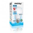 Светодиодная (LED) Лампа Smartbuy-A60-09W/4000/E27 ,холодный свет