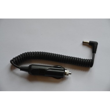 Шнур DC питания от Авто прикуривателя -1,4/3,4мм угловой штекер 1,5м (витой) APH-043-14 оптом