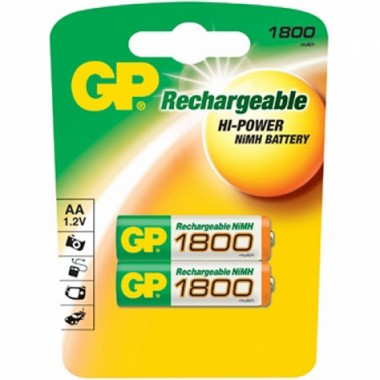 Аккумулятор GP AA 1800 2BP оптом Аккумулятор GP AA 1800 2BP оптом