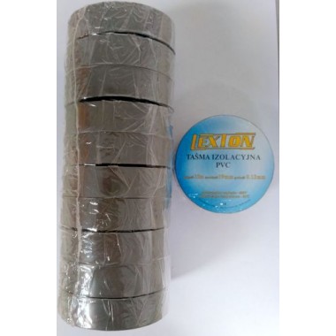 Лента изоляционная ПВХ LEXTON серая 25m/19мм оптом