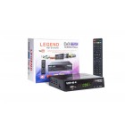 Эфирный ресивер LEGEND DVB-T2/C RST-B1302HD(металл, дисплей, кнопки)