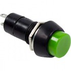 Кнопка нажимная  RWD-208 зеленая OFF-(ON) (без фиксации) 250V,1A CY01H2 E