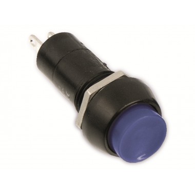 Кнопка нажимная  RWD-208 синяя OFF-(ON) (без фиксации) 250V,1A CY01H2 L оптом