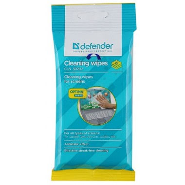 Салфетки Defender CLN30200 Optima для поверхностей влажные 20шт. пакет с подвесом оптом Салфетки Defender CLN30200 Optima для поверхностей влажные 20шт. пакет с подвесом оптом