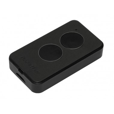 DoorHan Transmitter 2 Pro, 2 кнопки, 2-х канальный, черный 433 Mhz оптом