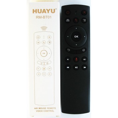 HUAYU RM-BT01 AIR-MOUSE с гироскопом и голосовым управлением для Android TV Box, PC оптом