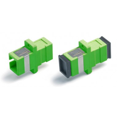 Розетка оптическая SC-SC simplex, SM (APC) оптом Розетка оптическая SC-SC simplex, SM (APC) оптом