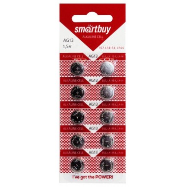 Батарейка SmartBuy AG13 10Bl оптом