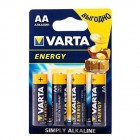 Батарейка VARTA ENERGY LR6 BL-4