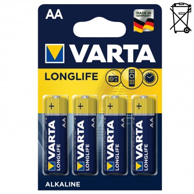 Батарейка VARTA LONGLIFE LR6 BL-4 оптом Батарейка VARTA LONGLIFE LR6 BL-4 оптом