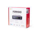 Эфирный ресивер FERIDO DVB-T2(металл, дисплей, кнопки)