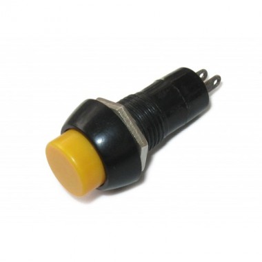 Кнопка нажимная  RWD-208 желтая ON-OFF (с фиксацией) 250V,1A CY01H1 Y оптом
