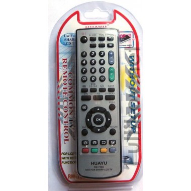 SHARP universal RM-758G(корпус типа GA574WJSA) LCD на блистере(IC) оптом SHARP universal RM-758G(корпус типа GA574WJSA) LCD на блистере(IC) оптом