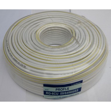 Коаксиальный кабель RG-6CU 0.9/64W09SS,100m оптом Коаксиальный кабель RG-6CU 0.9/64W09SS,100m оптом