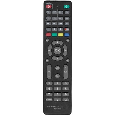 Универсал для всех цифровых приставок DVB-T/DVB-T2+3+TV,версия 2024 г. 99% пультов HUAYU оптом